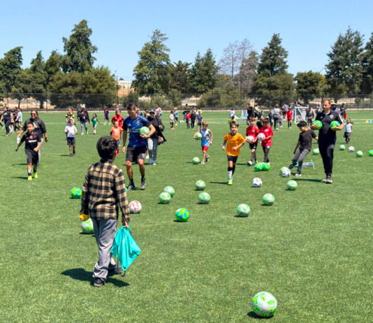 Soccer clinic