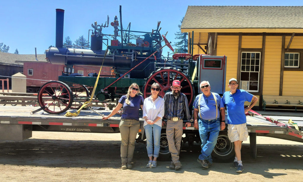 Steam tractor MCARLM