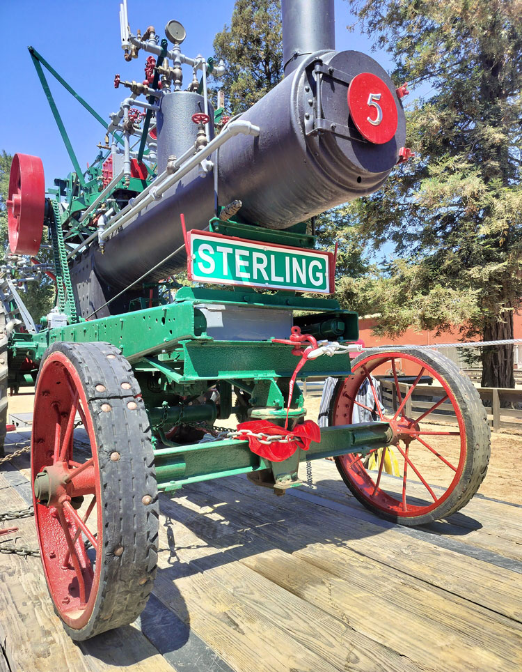 Steam tractor MCARLM