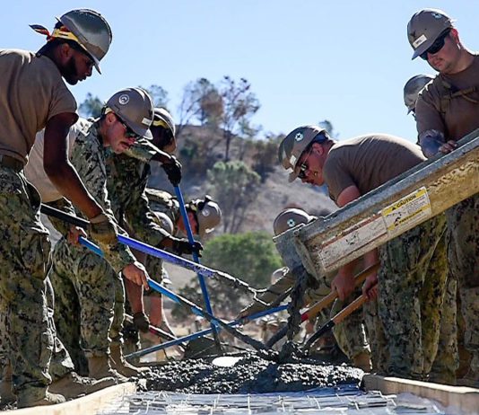 Seabees from NMCB-5 boost readiness at Fort Hunter Liggett Naval Mobile Construction Battalion 5