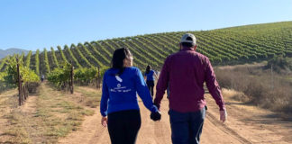 Blue Zones Project hiking CRU Winery Soledad