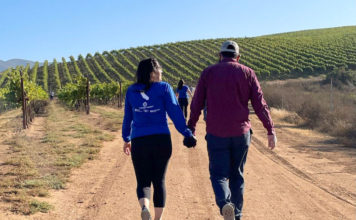 Blue Zones Project hiking CRU Winery Soledad