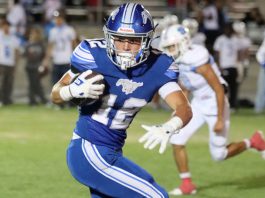 Football | King Cityās Tidwell scores touchdowns in return to gridiron King City Carson Tidwell