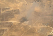 Parkfield solar power battery fire