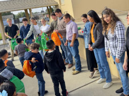 Taylor Farms backpack distribution King City students
