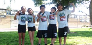 Chalone Peaks Middle School cross country teams