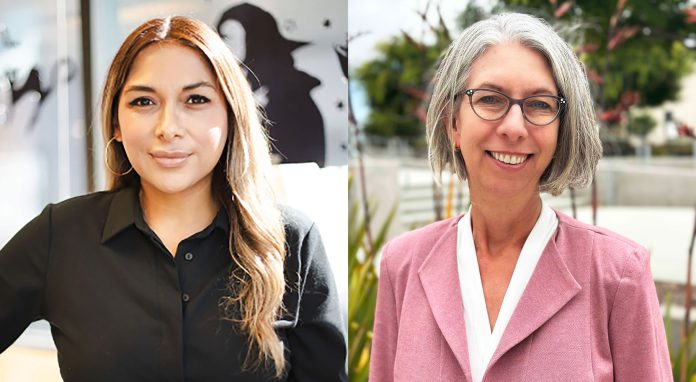 Jackie-Cruz-and-Gayle-Pitman Hartnell College Jackie Cruz Gayle Pitman