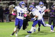 Football | King City Mustangsā Tidwell breaks rushing records King City Mustang running back Carson Tidwell