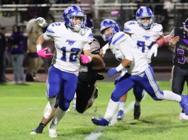 Football | King City Mustangs’ Tidwell breaks rushing records King City Mustang running back Carson Tidwell