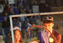 King City High School Homecoming Queen and King