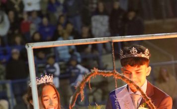 King City High School Homecoming Queen and King