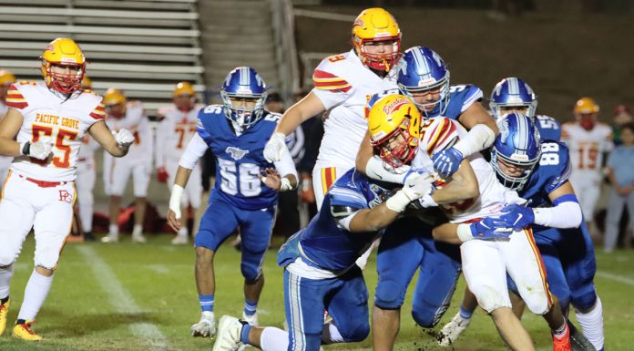 King City football defense