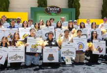 Taylor Farms scholarship students