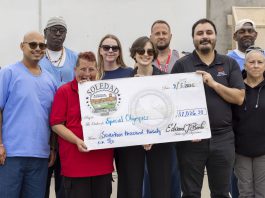 Correctional Training Facility Special Olympics Flame of Hope inmates