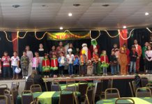 Community invited to celebrate Bitterwater School Christmas Dinner and Play on Wednesday Bitterwater School students rehearsing play