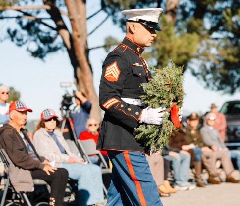Wreath laying ceremony