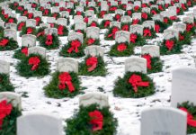 King City Cemetery honors veterans with wreath-laying ceremony Wreaths at graves