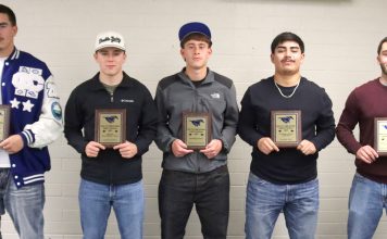 Football | King City Mustangs celebrate stellar 2025 season King City football players