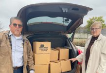 Cal Water Operation Gobble Thanksgiving food distribution