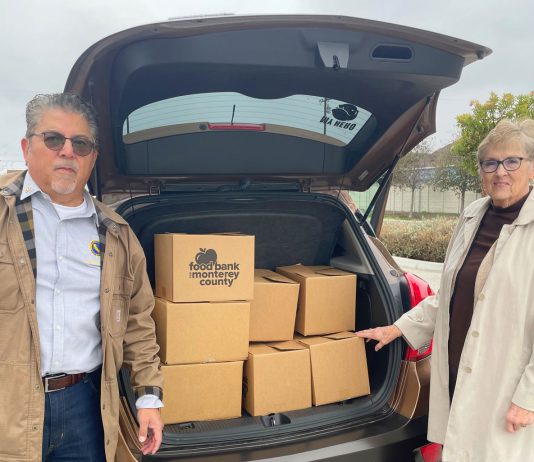 Cal Water Operation Gobble Thanksgiving food distribution