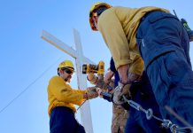 Fort Hunter Liggett soldiers and firefighters