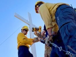 Fort Hunter Liggett soldiers and firefighters