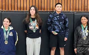 Wrestling | King City Mustang grapplers place at Trojan Wrath King City wrestler Makayla Montoya