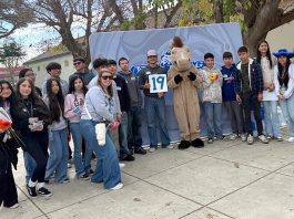 Students visit high school campus