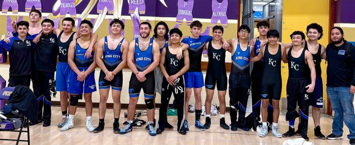 King City wrestlers
