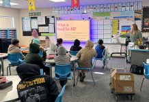 Students in classroom