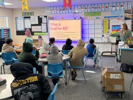 Students in classroom