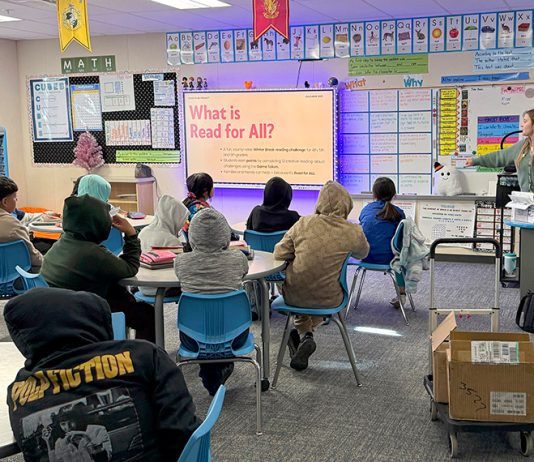 Students in classroom