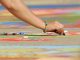 Sidewalk art chalk