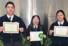 King City FFA awards