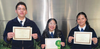 King City FFA awards