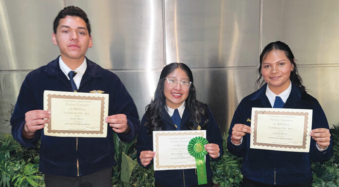 King City FFA awards