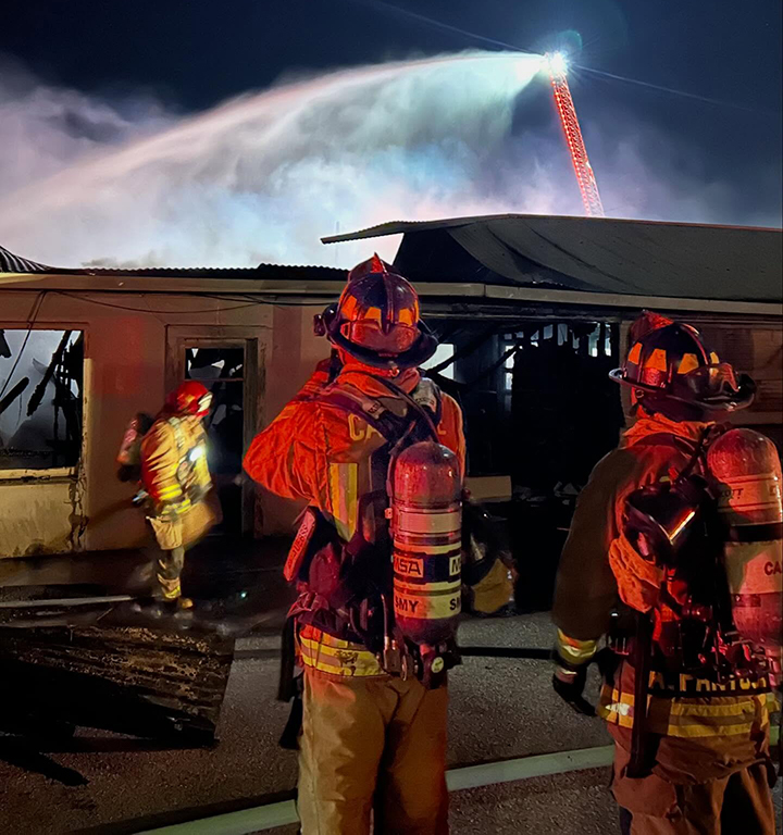 King City commercial fire