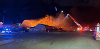 King City commercial fire