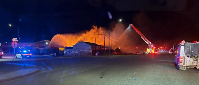 King City commercial fire