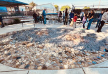 Swimming Turtles mosaic