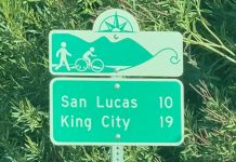 New signs encourage biking, walking throughout Monterey County New wayfinding sign