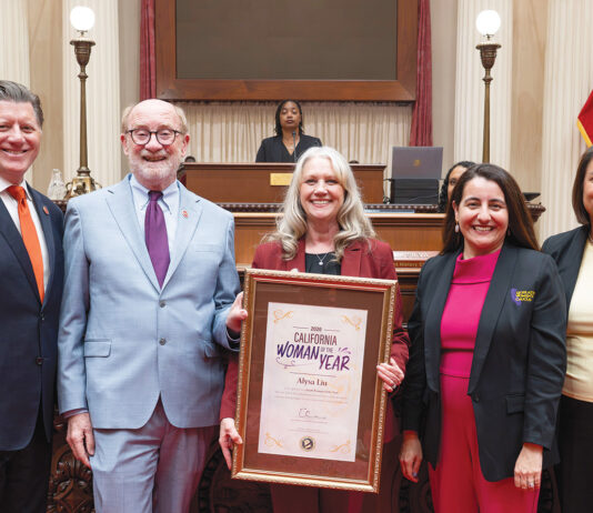 Senator Laird and Deneen Guss