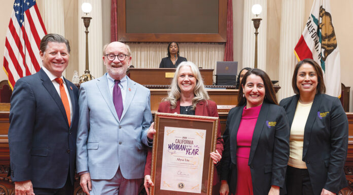 Senator Laird and Deneen Guss
