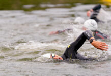 Wildflower Experience triathlon swimmers