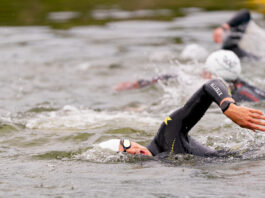 Wildflower Experience triathlon swimmers