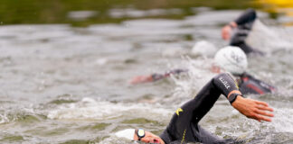 Wildflower Experience triathlon swimmers