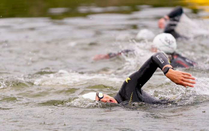 Wildflower Experience triathlon swimmers