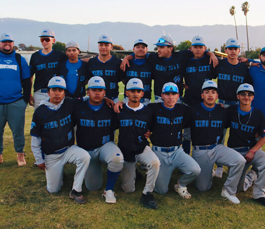 King City Mustangs 2026 baseball team
