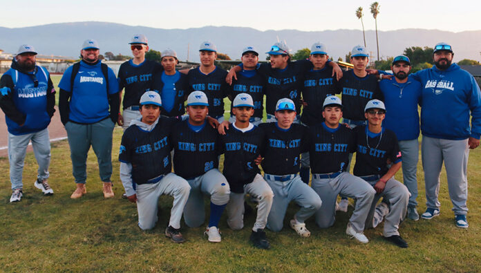 King City Mustangs 2026 baseball team
