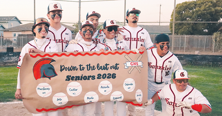 Gonzales Spartans 2026 senior baseball players